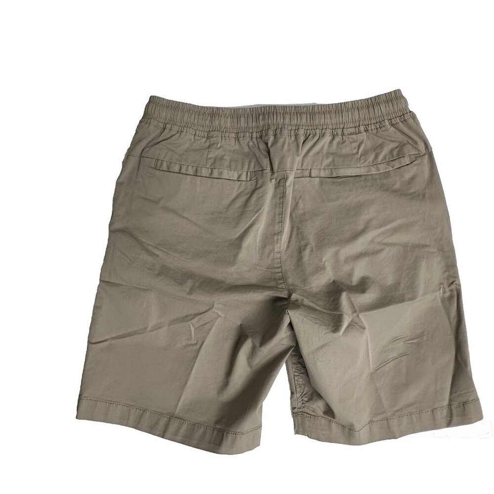 Tommy Bahama Mens Small Dk Sand Oceanside Poplin Elastic Waist 8" Inseam Shorts - Picture 5 of 8